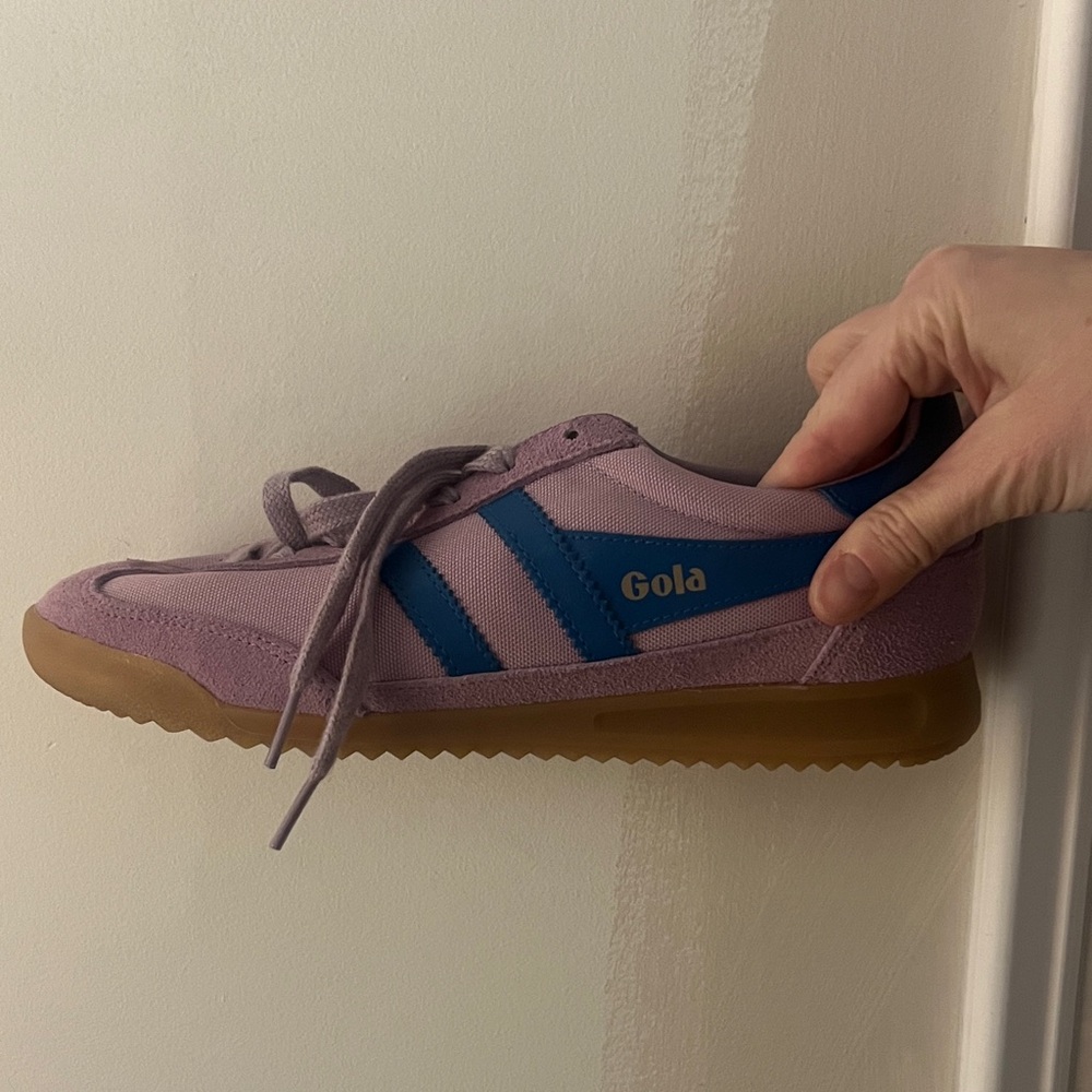 Gola Lavender and Navy Casual Sneakers